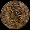 Image 1 : 1861 CiviL War Token NICELY CIRCULATED