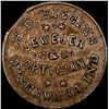 Image 2 : 1861 CiviL War Token NICELY CIRCULATED