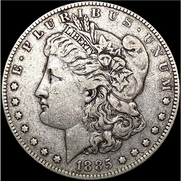 1885-S Morgan Silver Dollar LIGHTLY CIRCULATED