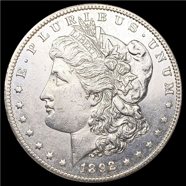 1892-CC Morgan Silver Dollar UNCIRCULATED