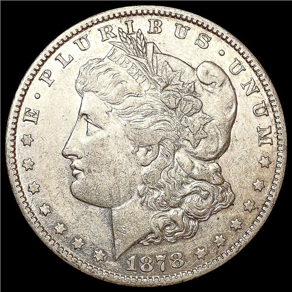 1878-CC Morgan Silver Dollar CLOSELY UNCIRCULATED