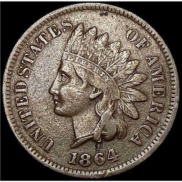 1864-L Indian Head Cent LIGHTLY CIRCULATED