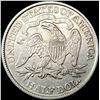 Image 2 : 1874 Arws Seated Liberty Half Dollar CLOSELY UNCIR