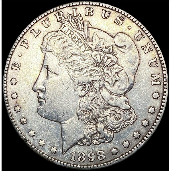 1898-S Morgan Silver Dollar CLOSELY UNCIRCULATED