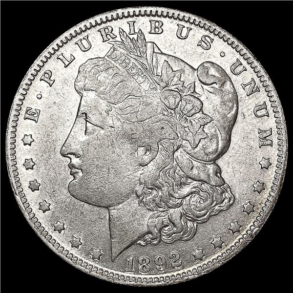 1892-O Morgan Silver Dollar NEARLY UNCIRCULATED