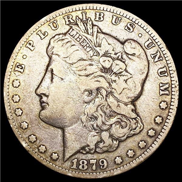 1879-CC Morgan Silver Dollar LIGHTLY CIRCULATED