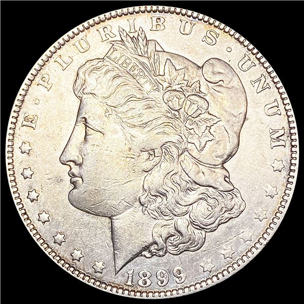 1899-O Morgan Silver Dollar NEARLY UNCIRCULATED