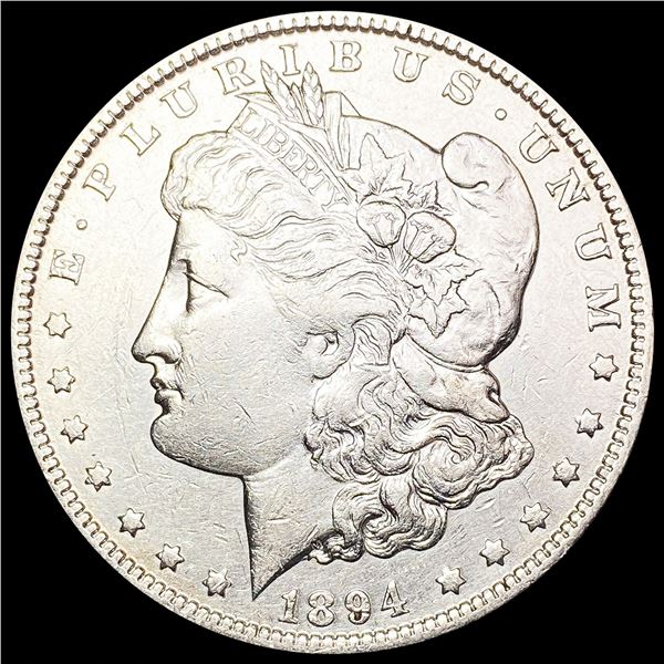 1894-O Morgan Silver Dollar NEARLY UNCIRCULATED