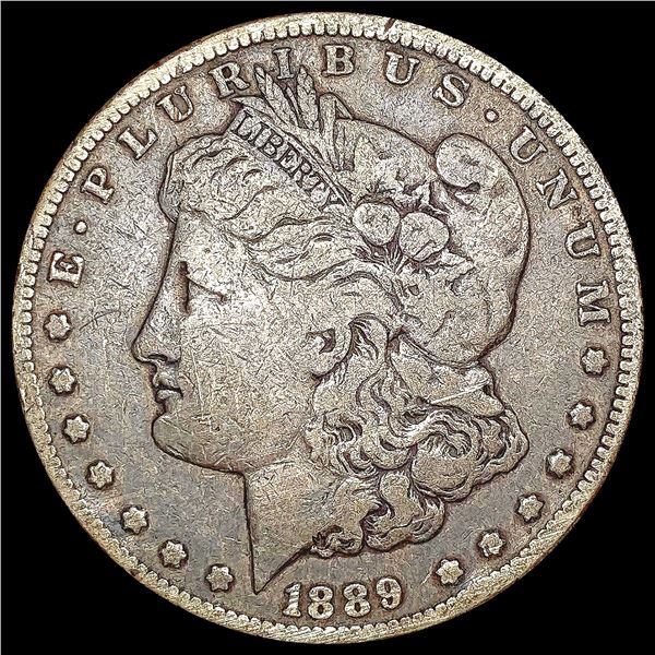1889-CC Morgan Silver Dollar NICELY CIRCULATED