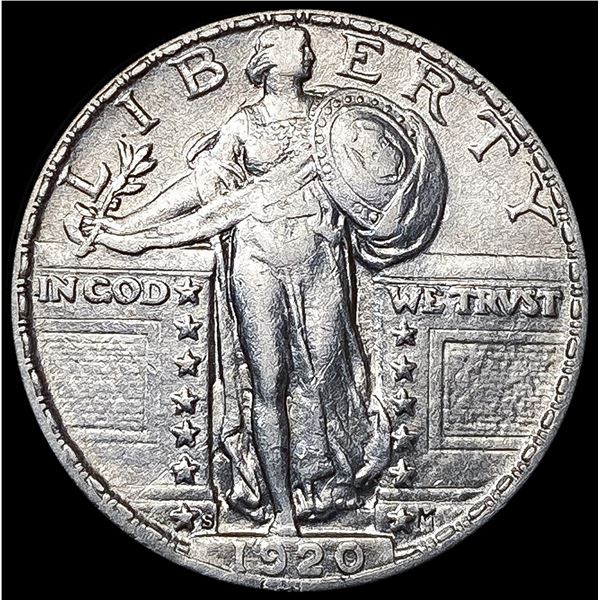 1920-S Standing Liberty Quarter CLOSELY UNCIRCULAT