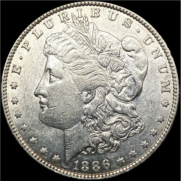 1886-O Morgan Silver Dollar CLOSELY UNCIRCULATED