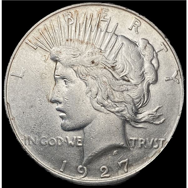 1927-D Silver Peace Dollar CLOSELY UNCIRCULATED