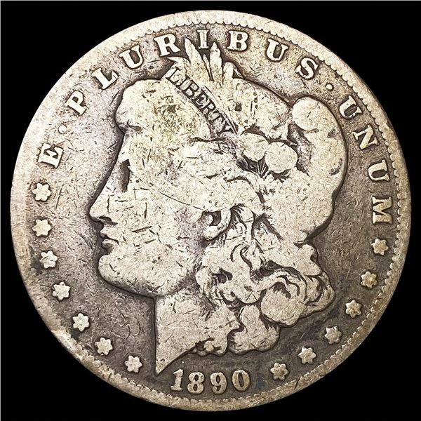 1890-CC Morgan Silver Dollar NICELY CIRCULATED