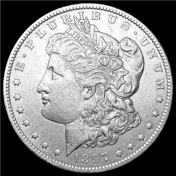 1897-O Morgan Silver Dollar NEARLY UNCIRCULATED