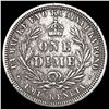 Image 2 : 1883 Kingdom of Hawaii Dime LIGHTLY CIRCULATED