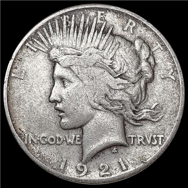 1921 Silver Peace Dollar LIGHTLY CIRCULATED