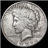 Image 1 : 1921 Silver Peace Dollar LIGHTLY CIRCULATED