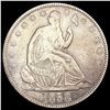 Image 1 : 1858 Seated Liberty Half Dollar LIGHTLY CIRCULATED