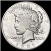 Image 1 : 1921 Silver Peace Dollar NEARLY UNCIRCULATED