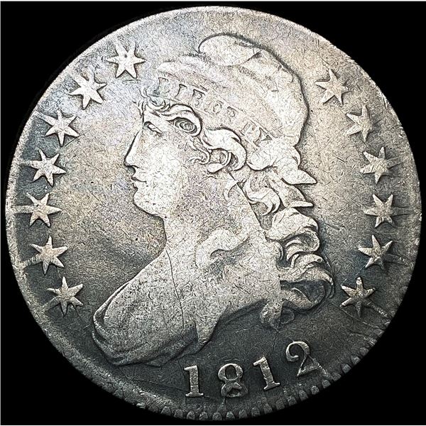1812 Capped Bust Half Dollar NICELY CIRCULATED