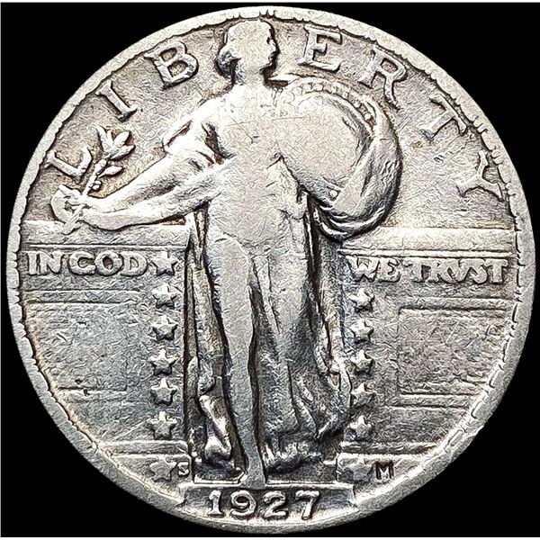 1927-S Standing Liberty Quarter LIGHTLY CIRCULATED
