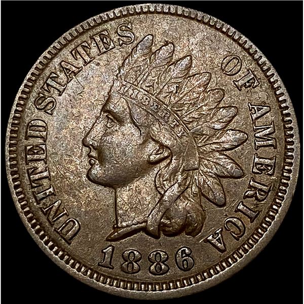 1886 Indian Head Cent CLOSELY UNCIRCULATED