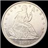 Image 1 : 1869 Seated Liberty Half Dollar CLOSELY UNCIRCULAT