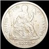 Image 1 : 1873 Arws Seated Liberty Dime NICELY CIRCULATED