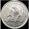 Image 2 : 1853 Arws & Rays Seated Liberty Half Dollar CLOSEL