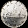 Image 2 : 1937 Canada Silver Dollar UNCIRCULATED