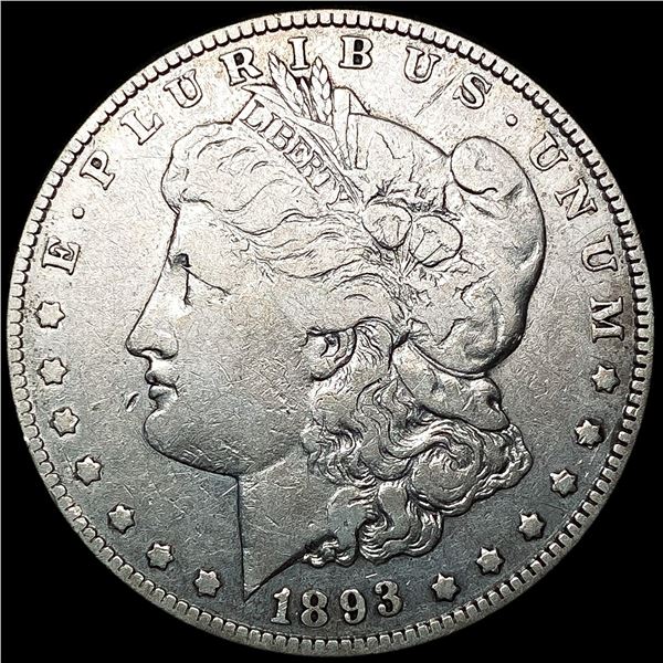 1893-O Morgan Silver Dollar LIGHTLY CIRCULATED