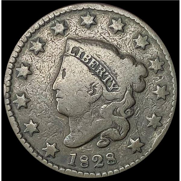 1828 Coronet Head Large Cent NICELY CIRCULATED