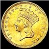 Image 1 : 1856 Rare Gold Dollar CLOSELY UNCIRCULATED