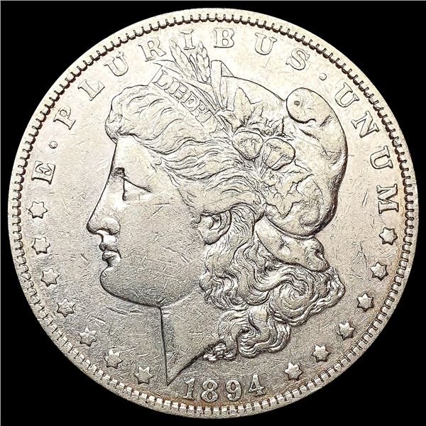 1894 Morgan Silver Dollar NEARLY UNCIRCULATED