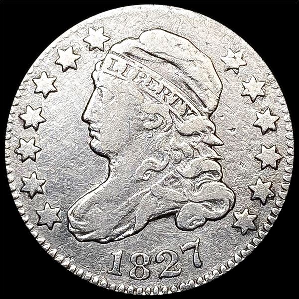 1827 Capped Bust Dime NICELY CIRCULATED