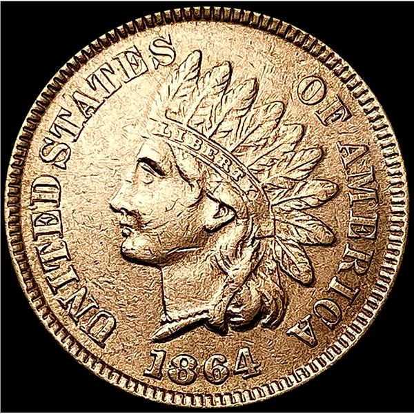 1864-L Indian Head Cent CLOSELY UNCIRCULATED