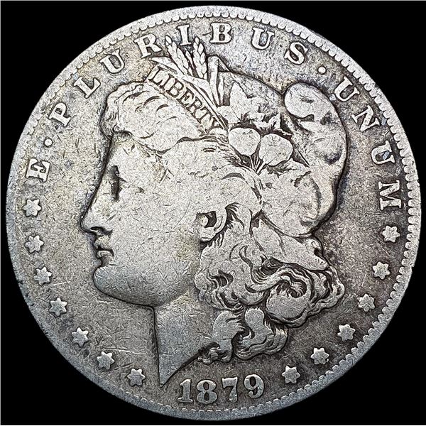 1879-S Morgan Silver Dollar NICELY CIRCULATED