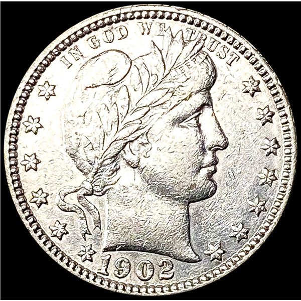1902-O Barber Quarter CLOSELY UNCIRCULATED