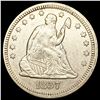 Image 1 : 1857 Seated Liberty Quarter CLOSELY UNCIRCULATED