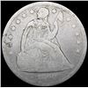Image 1 : 1860-O Seated Liberty Dollar NICELY CIRCULATED