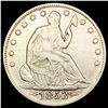 Image 1 : 1853 Arws & Rays Seated Liberty Half Dollar ABOUT