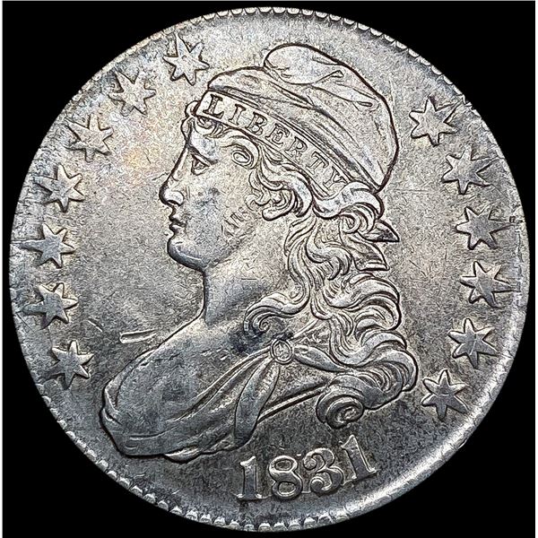 1831 Capped Bust Half Dollar NEARLY UNCIRCULATED