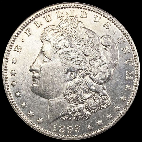 1893 Morgan Silver Dollar CLOSELY UNCIRCULATED