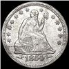 Image 1 : 1854 Arws Seated Liberty Quarter UNCIRCULATED
