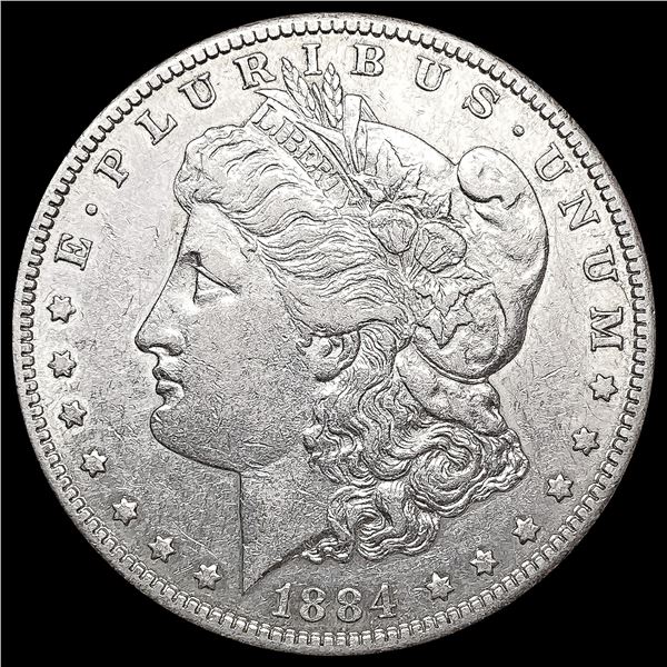 1884-S Morgan Silver Dollar CLOSELY UNCIRCULATED