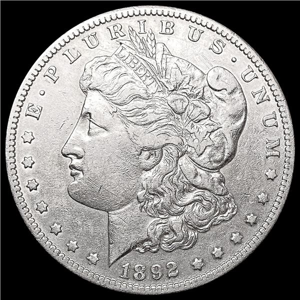 1892-S Morgan Silver Dollar CLOSELY UNCIRCULATED