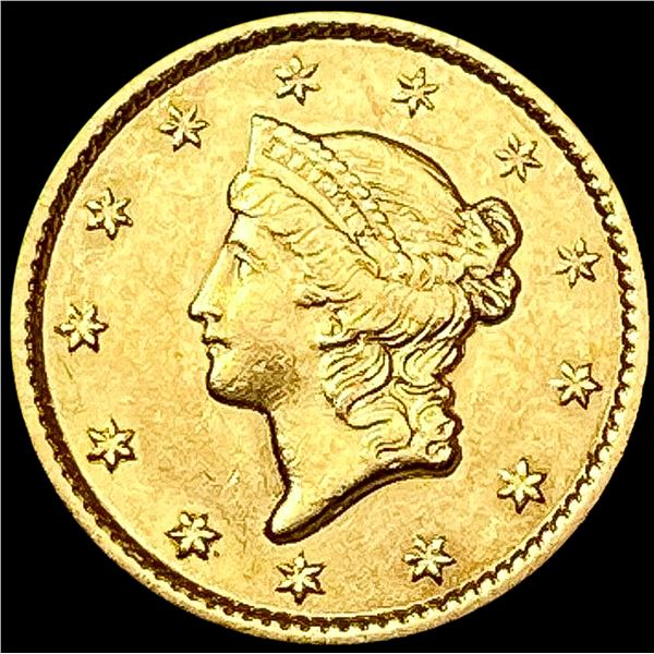 1849 Rare Gold Dollar CLOSELY UNCIRCULATED