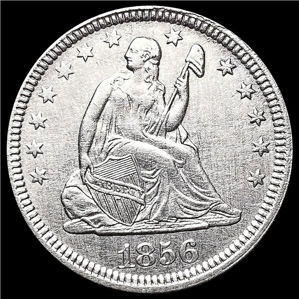 1856 Seated Liberty Quarter UNCIRCULATED