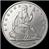 Image 1 : 1873 Arws Seated Liberty Half Dollar UNCIRCULATED