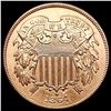 Image 1 : 1864 RED Two Cent Piece CHOICE BU